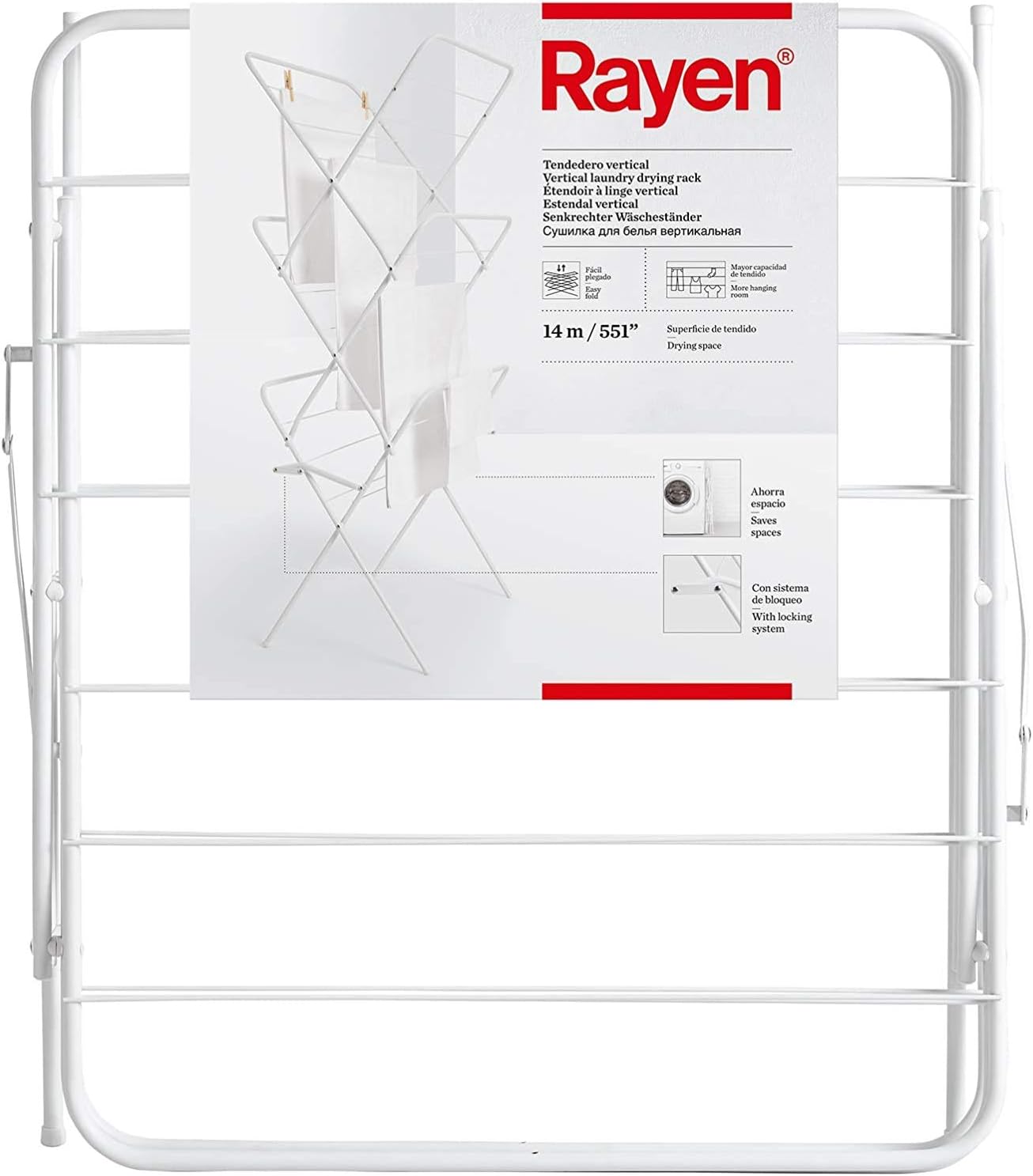 Fotografía del Rayen tendedero vertical 14 m